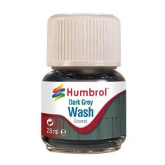 Humbrol Enamel Wash Dark Grey 28 ml - Humbrol