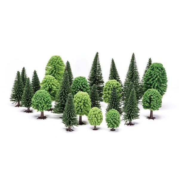 Skale Scenics Hobby' Mixed (Deciduous and Fir) Trees - Humbrol - R7201