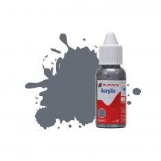 Peinture N°123 Gris marin extra foncé - Satin : Acrylique : 14 ml