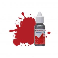 Peinture N°153 Rouge - Mat : Acrylique : 14 ml