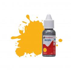 Peinture N°154 Jaune - Mat : Acrylique : 14 ml