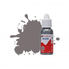 Peinture N°156 Gris camouflage foncé - Satin : Acrylique : 14 ml