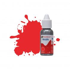 Peinture N°209 Fire Orange - Brillant : Acrylique : 14 ml   