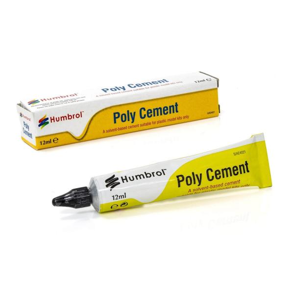 HUMBROL Colle en tube Poly Cement 12ml - Humbrol-AE4021