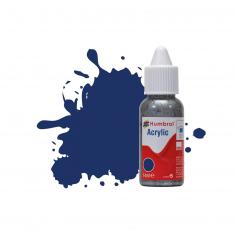 Peinture Humbrol Acrylic DROPPER BOTTLE 14ml 15 Midnight Blue - Gloss - Humbrol