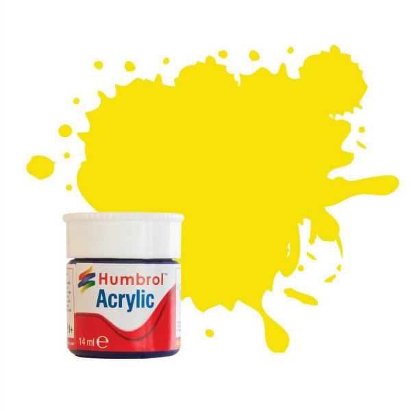 99 - Lemon Mat : Acrylic - Humbrol-AB0099