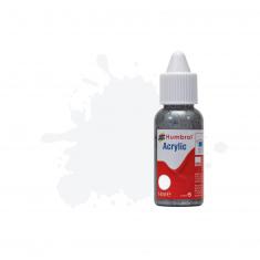 Peinture Humbrol Acrylic DROPPER BOTTLE 14ml 34 White - Matt - Humbrol