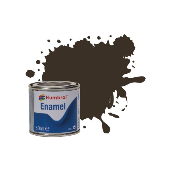 Paint N ° 10 Brown - Gloss: Enamel: 50 ml - Humbrol-AQ0010