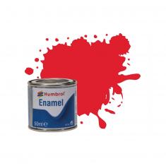 Peinture N°19 Rouge vif - Brillant : Enamel : 50 ml 