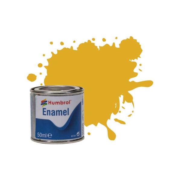 Farbe Nr. 16 Gold - Metallic: Emaille: 50 ml - Humbrol-AQ0016