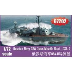 Russian Navy OSA Class Missile Boat , OSA-2 - 1:72e - I LOVE KIT