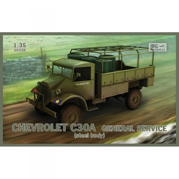 Maquette Camion : Chevrolet C30A Général Service (steel body) - IBGmodels-IBG35038