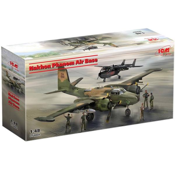 Maquette avion militaire : Nakhon Phanom Air Base - ICM-DS4804