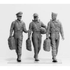 USAAF Pilots (1941-1945) (3 figures) - 1:32e - ICM