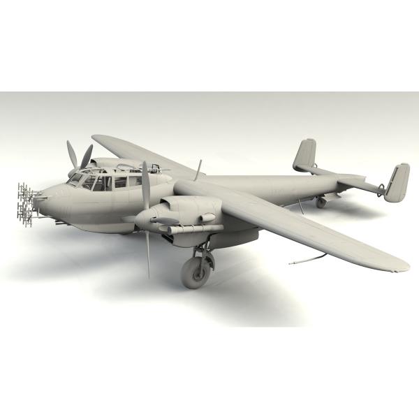 Do 217N-1,WWII German Night Fighter (100% new molds)- 1:48e - ICM - ICM-48271