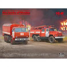 Modell-LKW: Feuerwehrautos der Ukraine in 1:35