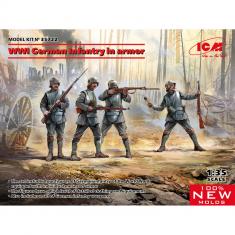 Deutsche Infanterie in Rüstung