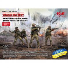Figurines Militaires : Français  Troupes d'assaut aérien des forces armées ukrainiennes