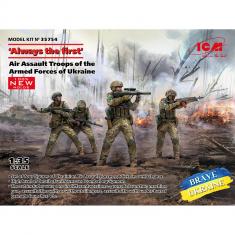 Figurines Militaires : Troupes d'assaut aérien des forces armées ukrainiennes