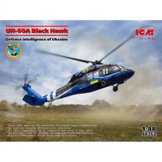 Maquette hélicoptère  : black hawk UH-60A - défence ukrainienne