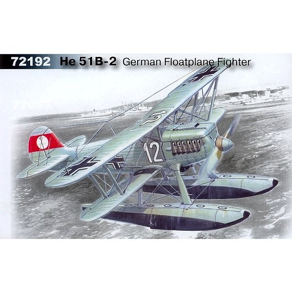 Maquette avion : Heinkel He 51B-2 - ICM-72192