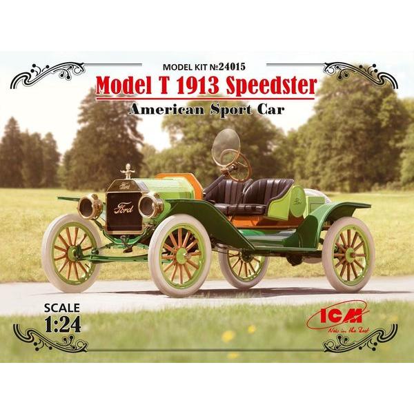 Model T 1913 Speedster,American SportCar - 1:24e - ICM - 24015