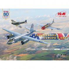 Maquettes Avions x3 : Conquerors of Europe's Sky in 1:48