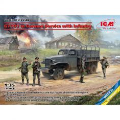 Fahrzeug- und Figurenmodell: G7107 im deutschen Dienst bei der Infanterie