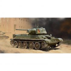 Maquette char : T-34/76 armée soviétiques - 2ème guerre mondiale 