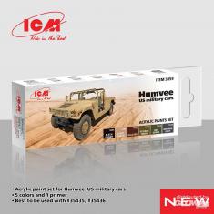 Farbset: Militärfahrzeug, US Humvee