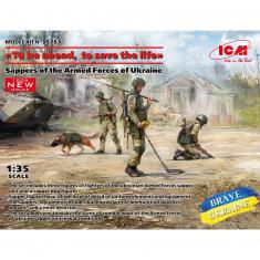 Militärfiguren : Brave Ukraine - Sappeure der Streitkräfte der Ukraine
