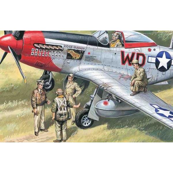 USAAF Piloten und Bodenpersonal - 1:48e - ICM - 48083
