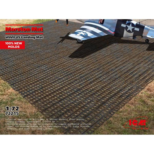 Piste d'atterissage américaine : Tapis Marston - ICM-72215