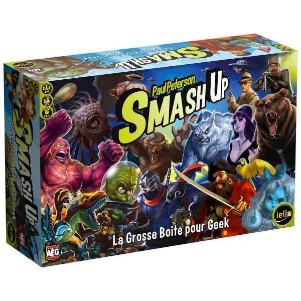 Smash Up - La Grosse Boite pour Geek - Iello-51228