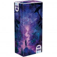 1000 piece puzzle: Universe: Neon Forest