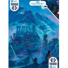 1000-teiliges Puzzle Twist: Ancient Megalith