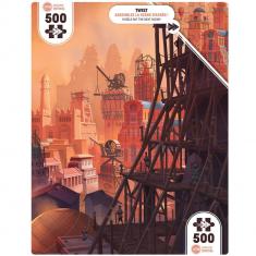 Puzzle 500 piezas TWIST: Ciudad antigua