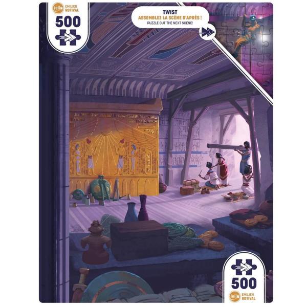 500 piece puzzle TWIST: Ancient Tomb - Iello-70245