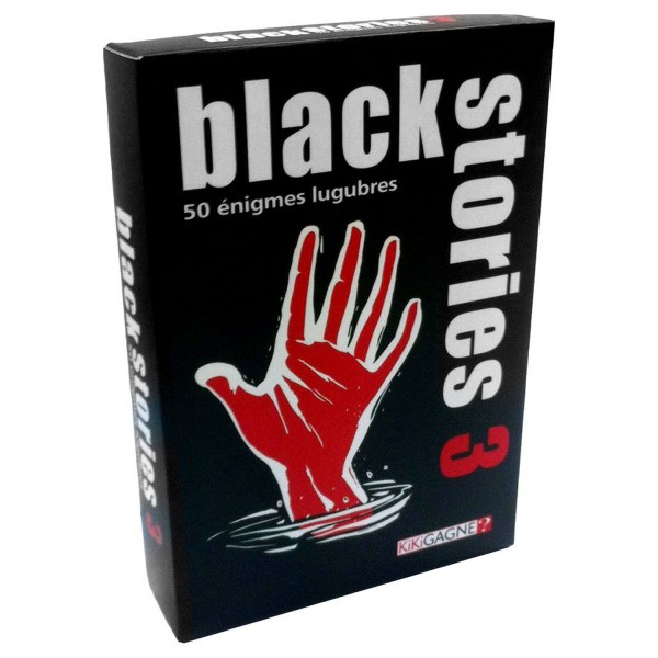Black Stories 3 : 50 énigmes lugubres - Iello-KIKIBS09F