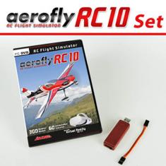 Simulateur Aerofly RC10 avec cordon Graupner