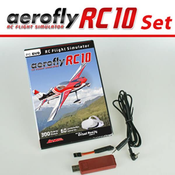 Simulateur Aerofly RC 10 avec cordon Spektrum - T2M-IK3092023