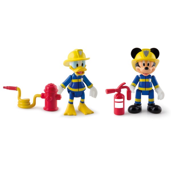 Figurines Disney : Mickey et Donald sauveteurs - IMC-181908