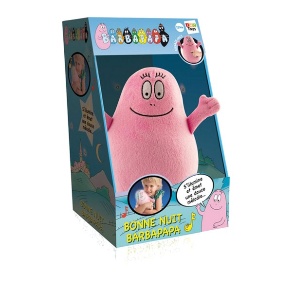 Veilleuse musicale : Bonne nuit Barbapapa - Imc-340039