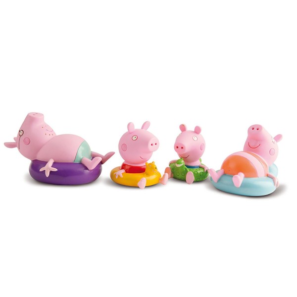 Figurines de bain Peppa Pig (vendues par 2) - IMC-360082