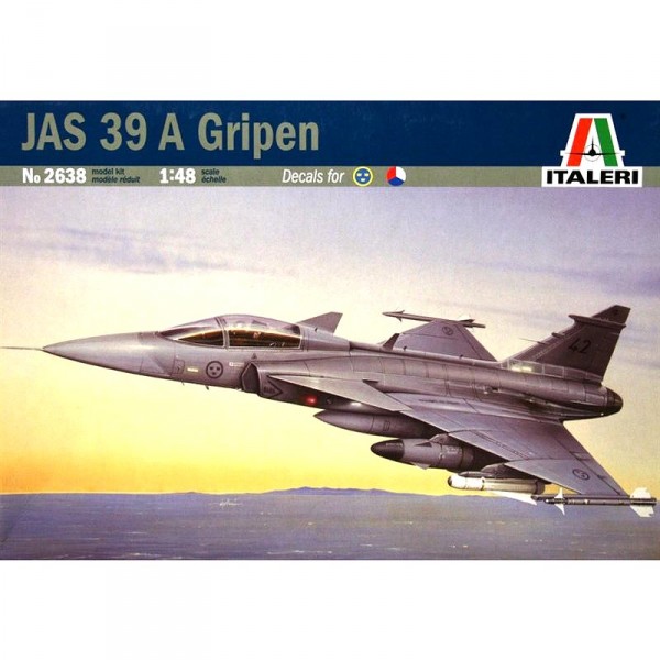 JAS 39 A Gripen Italeri 1/48 - Italeri-2638