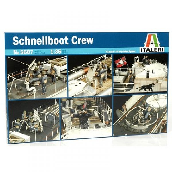 Equipage Schnellboot S100 Italeri 1/35 - Italeri-5607