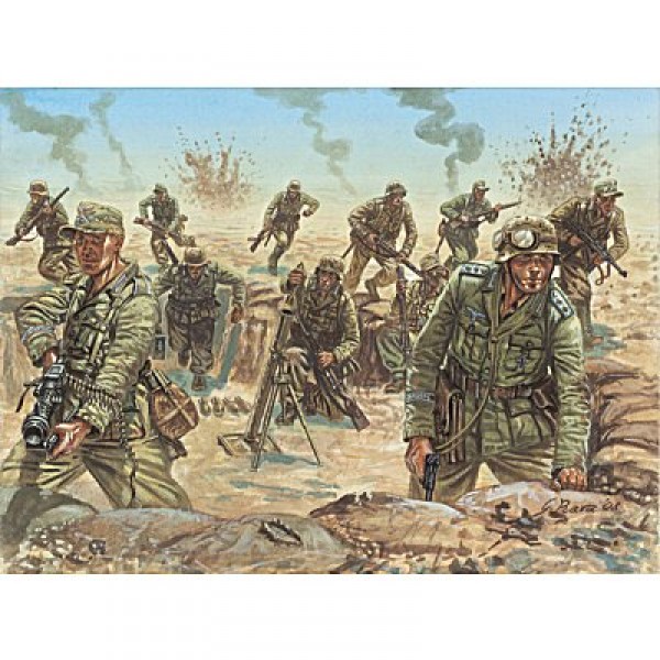 Afrika korps - D.A.K. Infantry - Italeri-6099