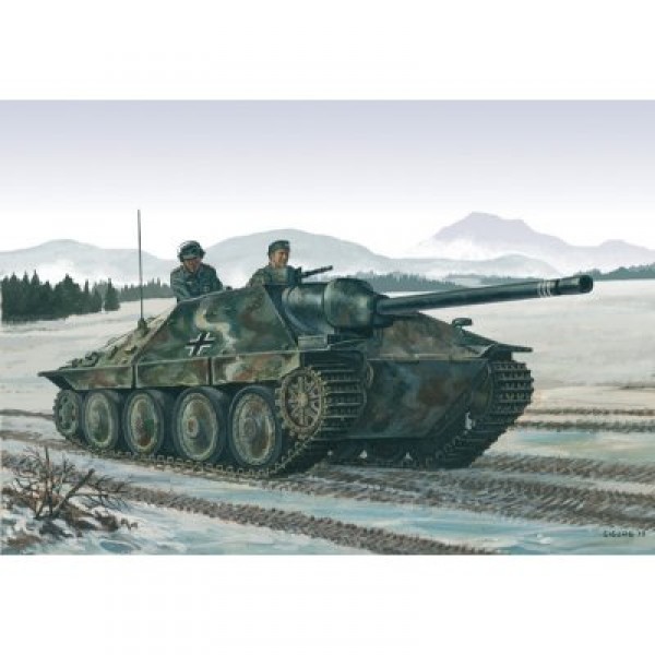 Jagdpanzer 38(t) Hetzer Italeri 1/72 - Italeri-7057