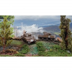 M4A3 Sherman (X2) Italeri 1/72