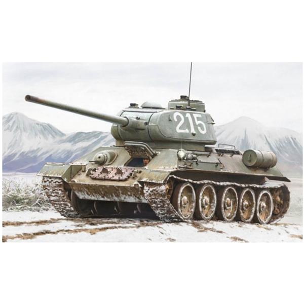 Maquette char : T-34/85 Guerre Corée - Italeri-I6585